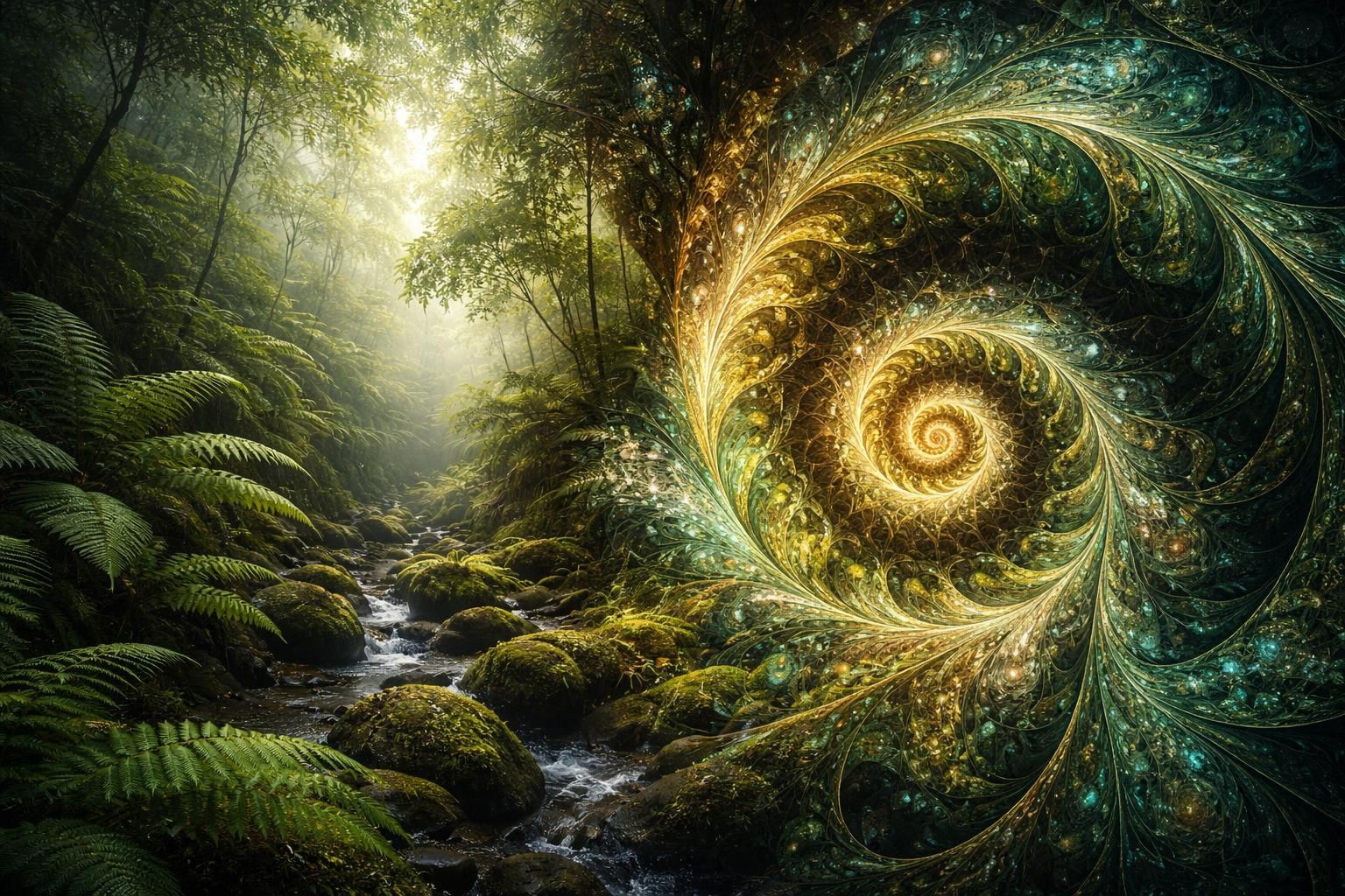 REPORT | Ferns, fractals and calm?