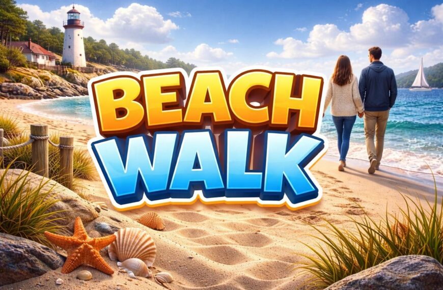 REPORT | Walk On Middletown Rhode Island Beach (Walking Video)